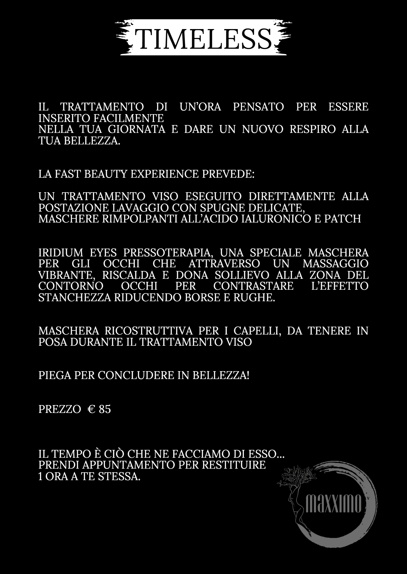 Timeless — listino